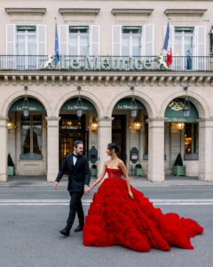 Le Meurice Elopement Front