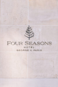 George V Four Seasons Nameplate
