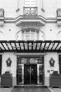 Le Bristol Front Entrance