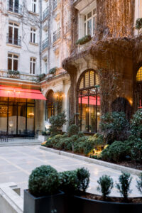 Plaza Athénée Courtyard
