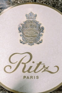 Ritz Paris Nameplate